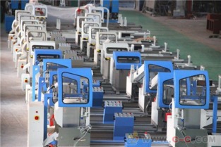 铝门窗加工设备 铝型材重型双头精密切割锯